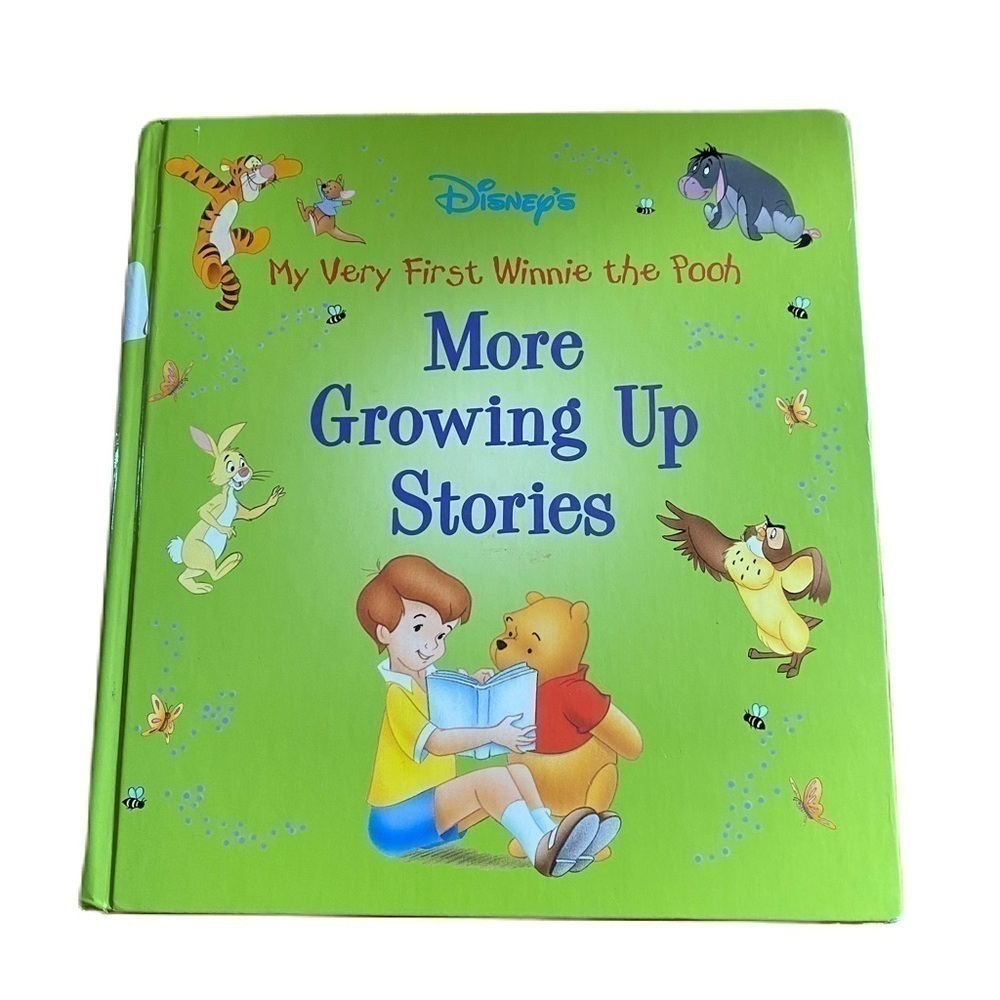 Disney Winnie the Pooh More Growing Up Stories Hardcover Book Tigger Eeyore